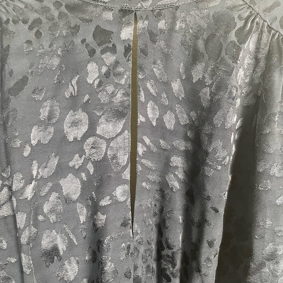 NWT Anthropologie navy Jacquard Mini Dress size xs - Picture 6 of 8